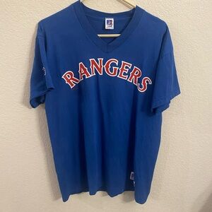 Russell Athletic Texas Rangers T-Shirt (M) - Made in the USA
